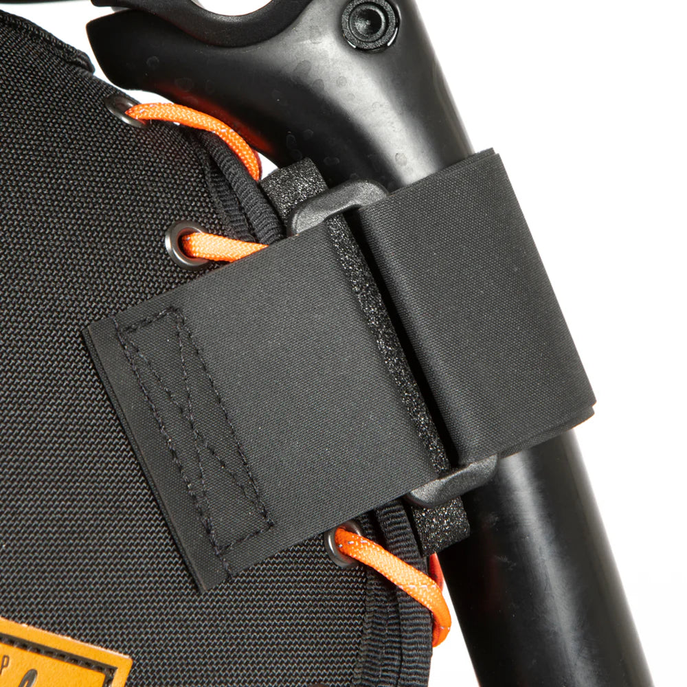 RESTRAP SADDLE BAG (18 LITRES) - BLACK/ORANGE