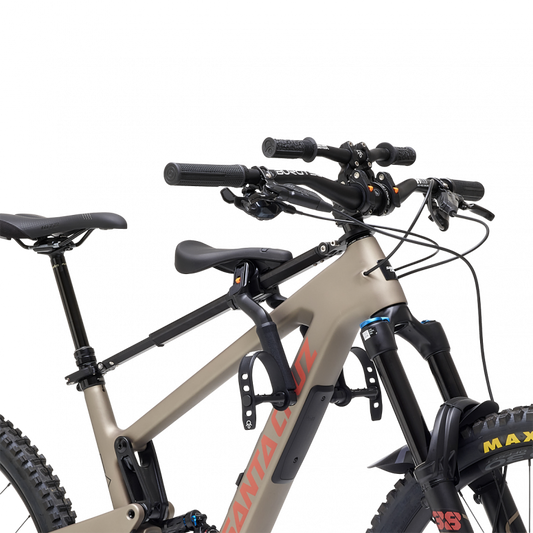 Kids Ride Shotgun Pro Evo Child Bike Seat + Handlebars Combo (2-in-1)