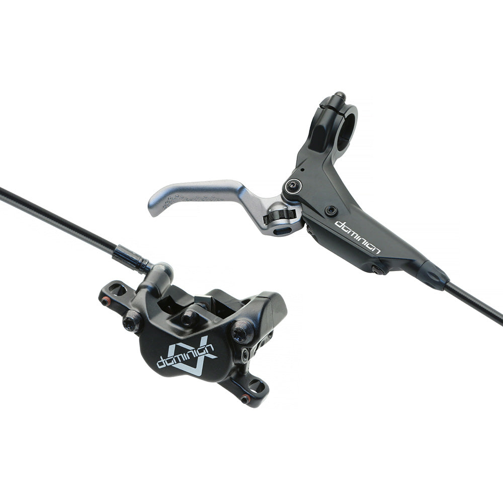 Hayes Dominion A4 Brake Kit, Short Reach Lever, 180cm Hose - Black/Grey