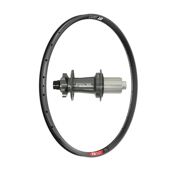 (Slam69built) DT Swiss FR 541 27.5" / Hope Pro 5 Boost / Rear Wheel (Black/Smoke)