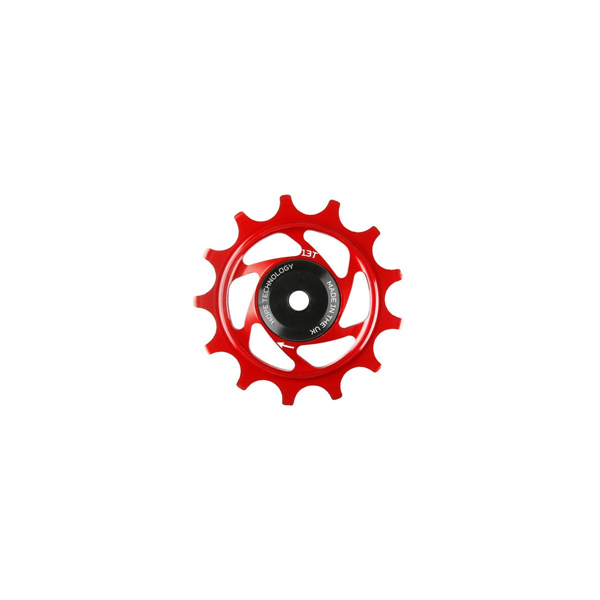 Hope Individual 13T Jockey Wheels - Red