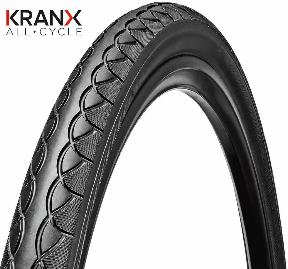 KranX Rapide Hybrid 700C Tyre in Black (Wired) - 700 x 38mm