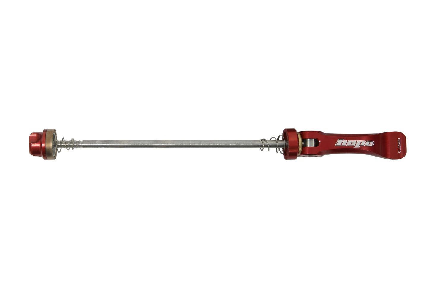 Hope Quick Release Skewer 2024 - Rear / Fatsno Front 135mm - Red