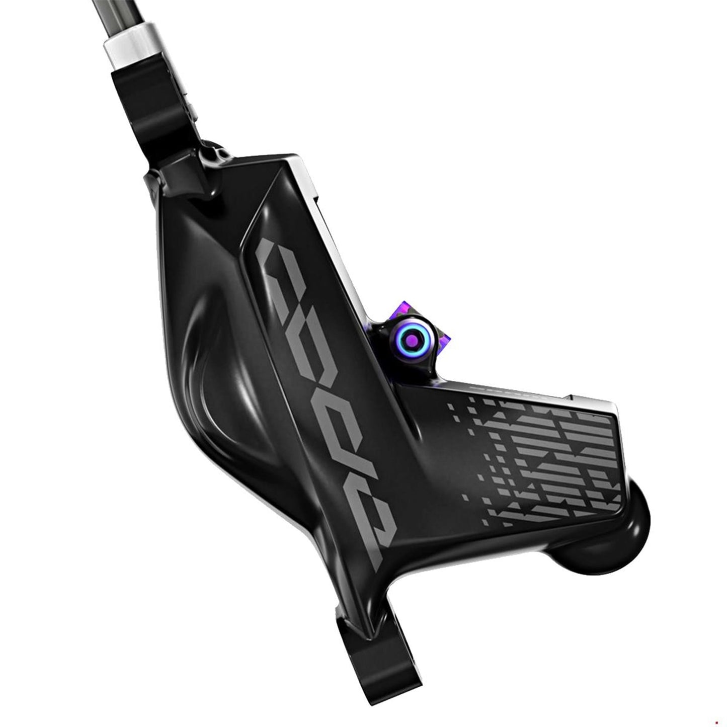 SRAM BRAKE CODE RSC (REACH, SWINGLINK, CONTACT) ALUMINUM LEVER, RAINBOW HARDWARE, BLACK (ROTOR/BRACKET SOLD SEPARATELY)A1