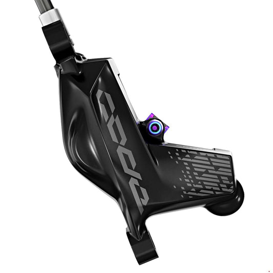 SRAM BRAKE CODE RSC (REACH, SWINGLINK, CONTACT) ALUMINUM LEVER, RAINBOW HARDWARE, BLACK (ROTOR/BRACKET SOLD SEPARATELY)A1