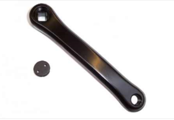 ALLOY 170MM L/H CRANK – BLACK (Diamond Hole)