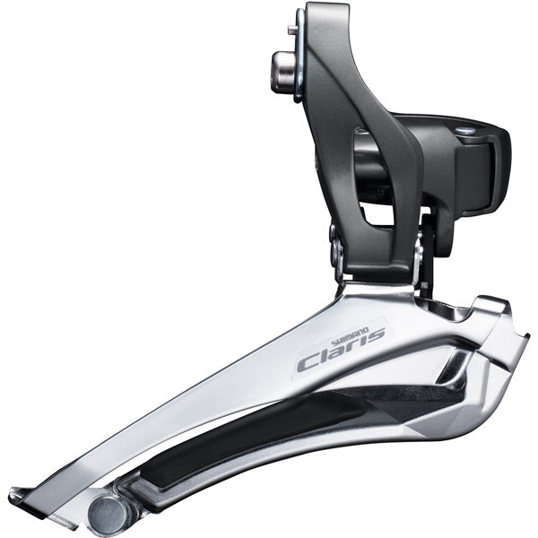 Shimano FD-R2000 Claris 8-speed front derailleur, double 28.6 / 31.8 / 34.9 mm - Band-On