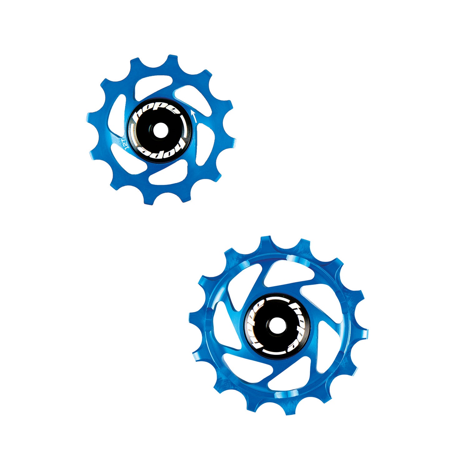Hope 14T/12T SRAM Jockey Wheels - Pair - Blue