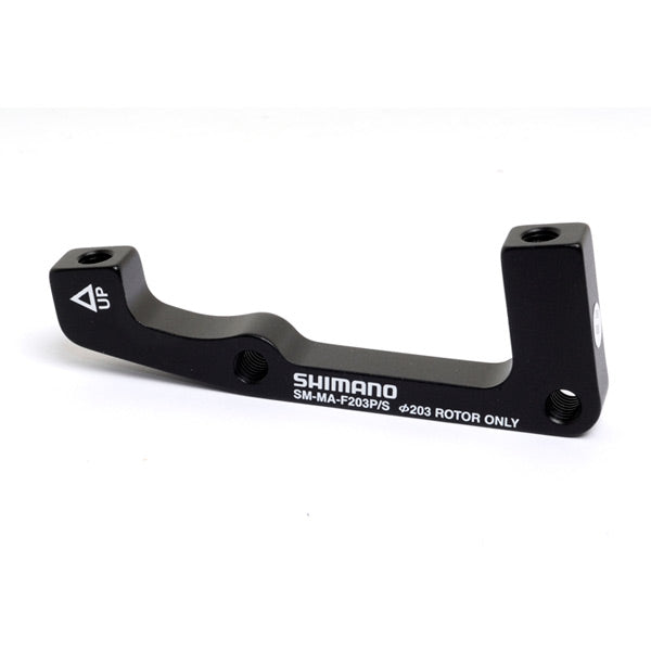 Shimano Front post type calliper adapter for 203 mm international standard fork