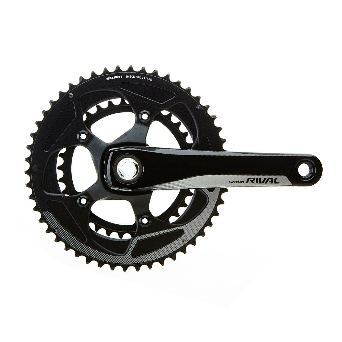 SRAM RIVAL22 CRANK SET GXP 175 50-34 YAW GXP CUPS NOT INCL
