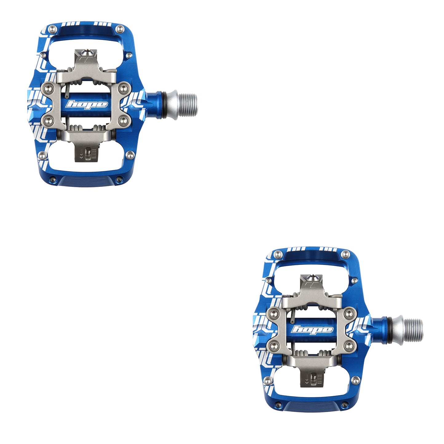 Hope Union Trail Pedals - Pair - Blue