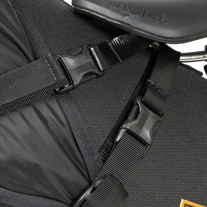 RESTRAP SADDLE BAG (18 LITRES) - BLACK/BLACK