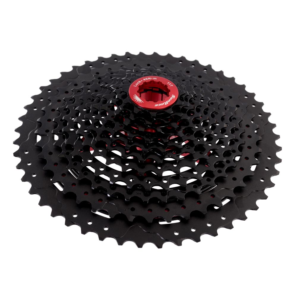 SUNRACE MX80 11 SPEED MTB CASSETTE - 11/51T Black/Chrome
