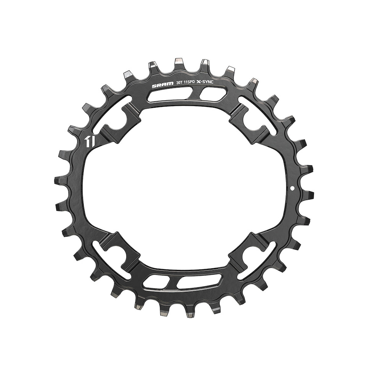 SRAM Chain Ring X-SYNC 1x11 STEEL 30T 94mm BCD Steel 3.5mm Black
