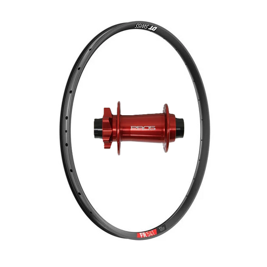 (Slam69built) DT Swiss FR 541 29" / Hope Pro 5 Boost / Front Wheel (Black/Red)
