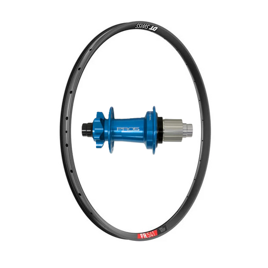 (Slam69built) DT Swiss FR 541 27.5" / Hope Pro 5 Boost / Rear Wheel (Black/Blue)