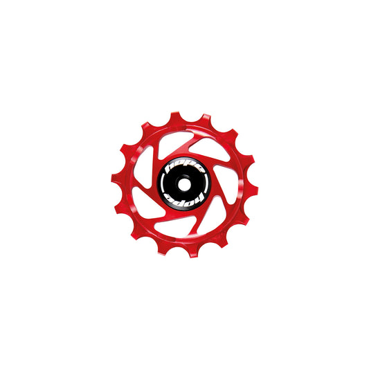 Hope Individual 14T Jockey Wheels - Red