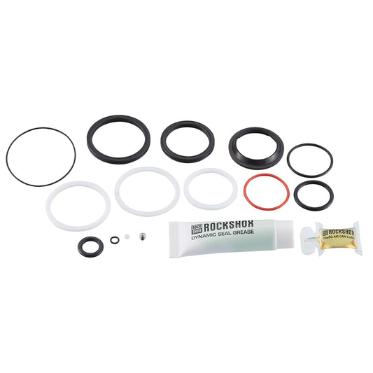 RockShox 200 Hour/1 Year Service Kit (Air Can, Piston Seals, Glide Rings, Ifp Seals, Grease/Oil) - Nude/Bold 2022+, Thrushaft (2021-2024), Deluxe /Super Deluxe (2023+) Gen-C