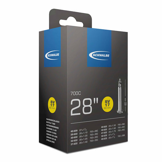 Schwalbe SV20 Lightweight Inner Tube - 700C X 18/25 - Presta - 60mm Valves