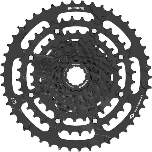 Shimano CUES CS-LG300-9 Link Glide cassette, 9-speed, 11 - 46T