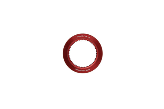 Hope Centre Lock To 6 Bolt Adaptor - Red