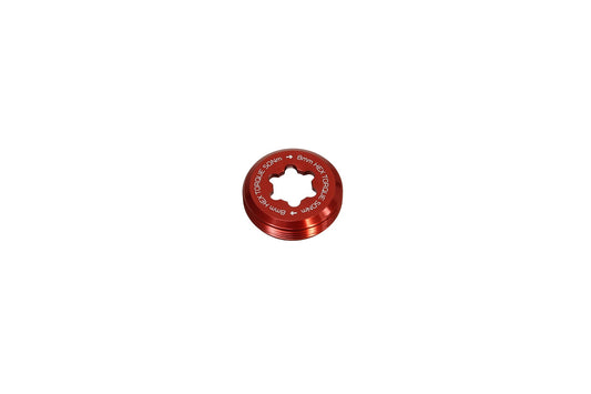 Hope E-Bike Crank Captive Nut - Red
