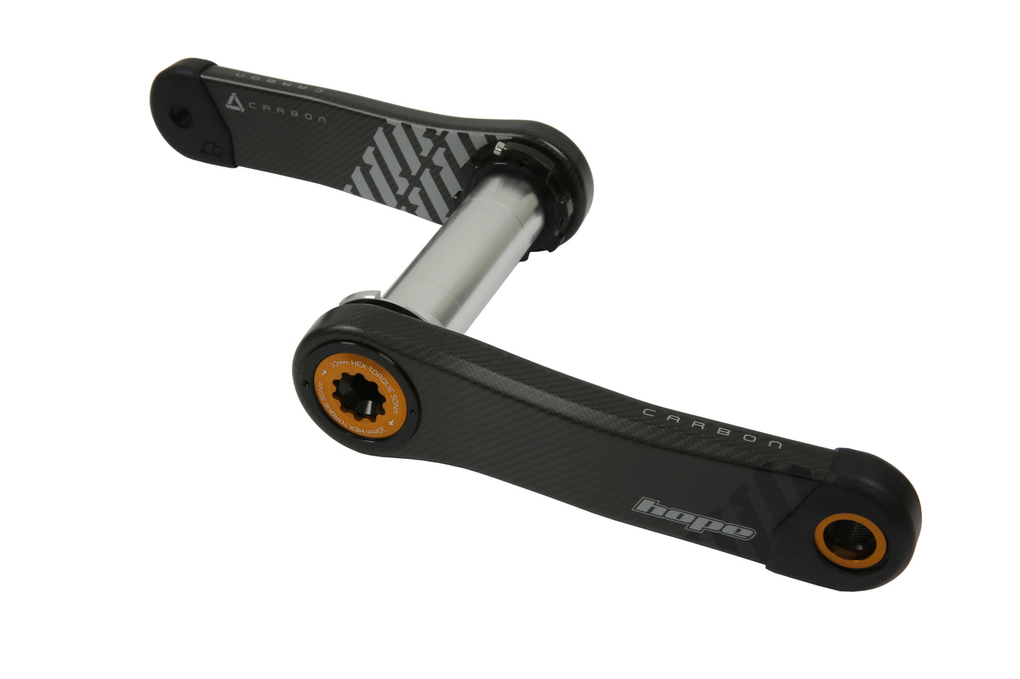 Hope Carbon Crankset 68/73mm - Orange