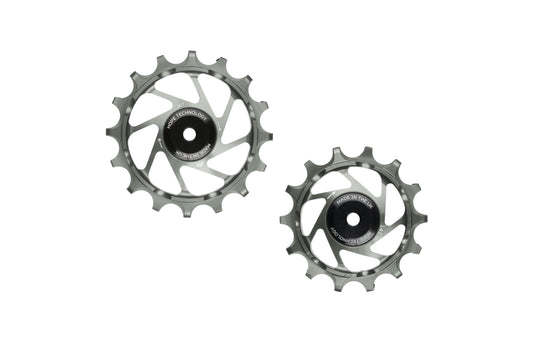 Hope 16/14T Jockey Wheels - Pair - Smoke