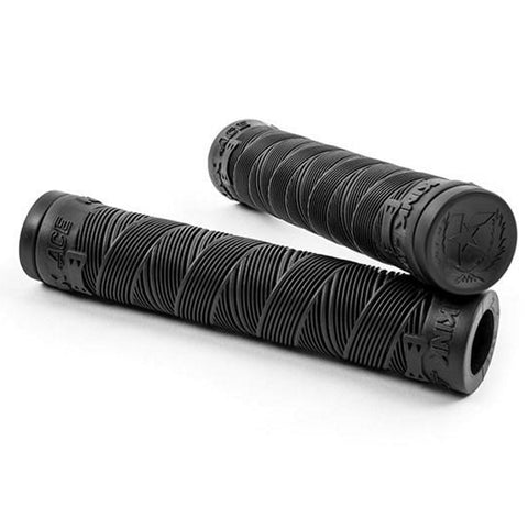 KINK ACE FLANGELESS GRIPS - BLACK