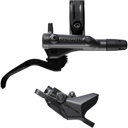 Shimano BR-M6200 Deore rear 2 pot bled brake lever/post mount calliper, 1700 mm hose
