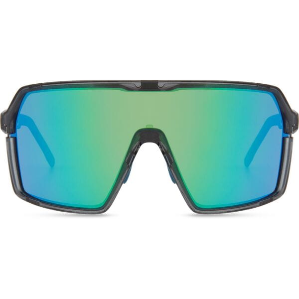 Madison Crypto Glasses - crystal gloss smoke / green mirror
