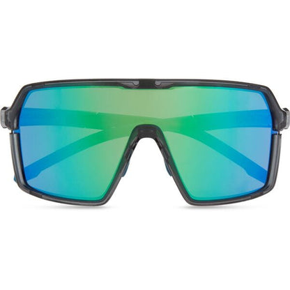 Madison Crypto Glasses - crystal gloss smoke / green mirror