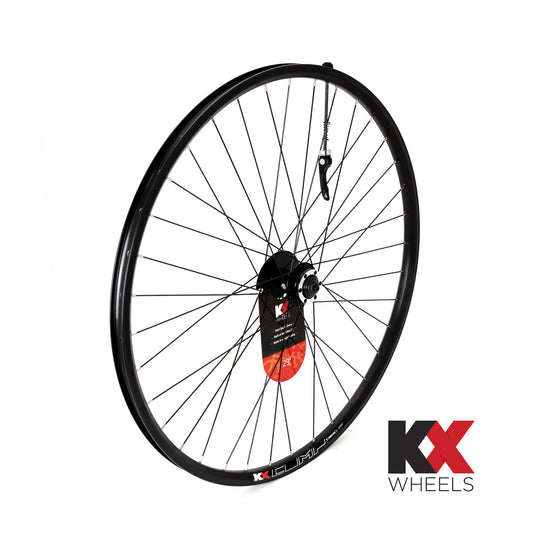 KX Wheels MTB 29" 29er Doublewall Q/R Wheel Disc Brake - Black (Front)