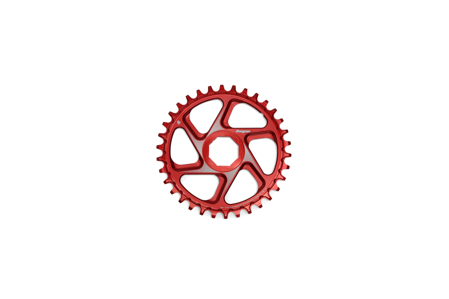 Hope R22 E-Bike Spiderless Retainer Ring - Brose - Red