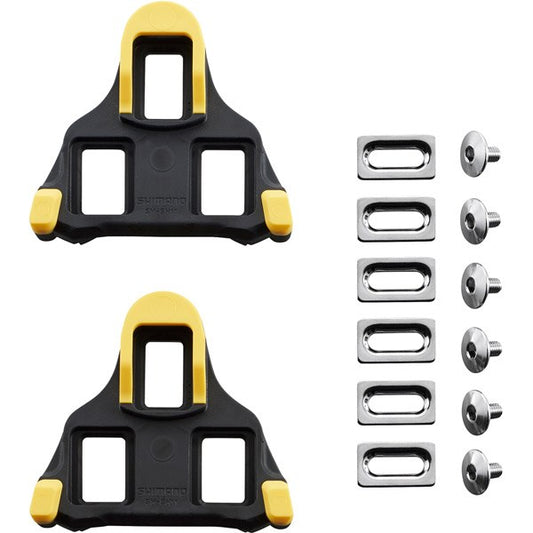 Shimano SM-SH11 SPD SL-Cleats , Centre Pivot Floating, Yellow