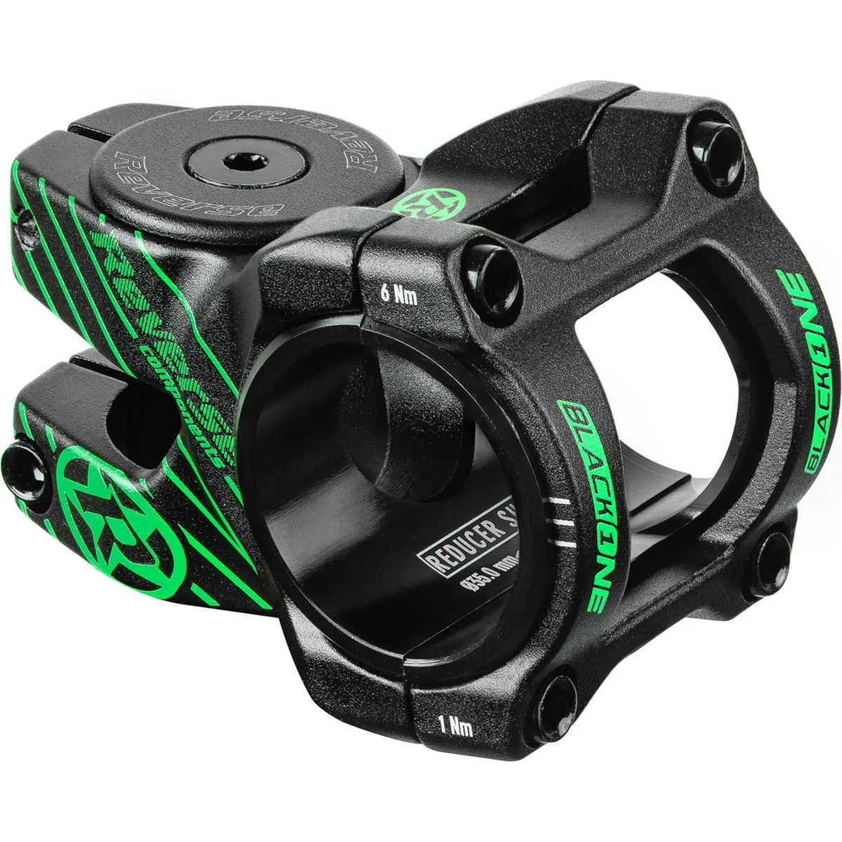 Reverse Black-ONE Stem D-2 - 35mm Length / 35mm and 31.8mm Shim