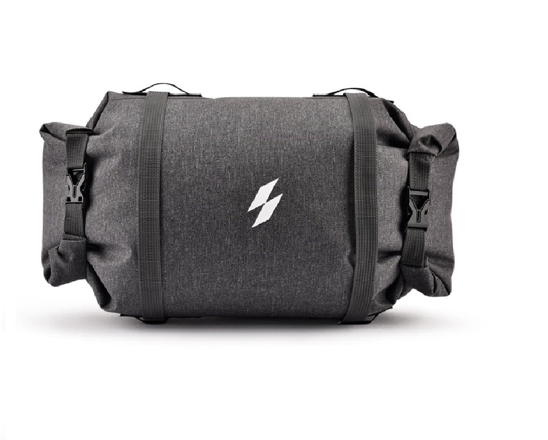 Sahoo Waterproof 7Ltr Handlebar Roll Bag Grey