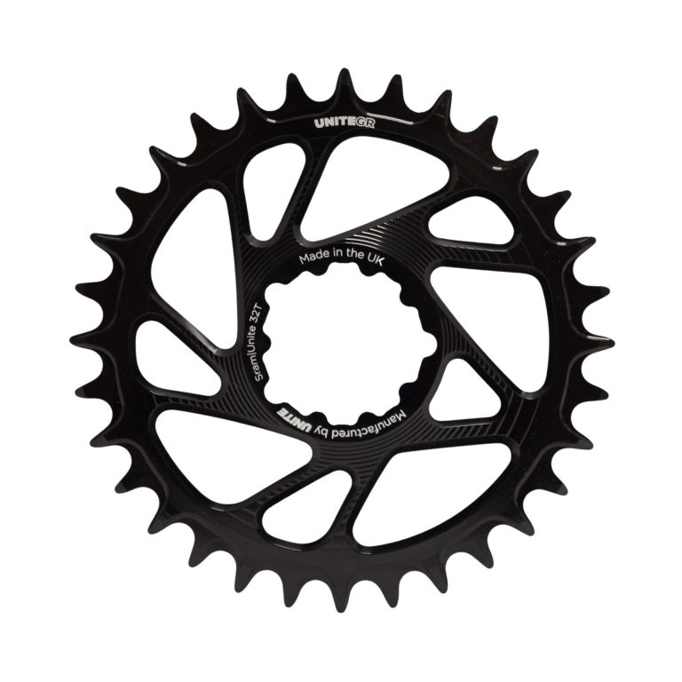 Unite Co Grip Ring V2 - Round - Sram Direct Mount - 32T (CERAKOTE)