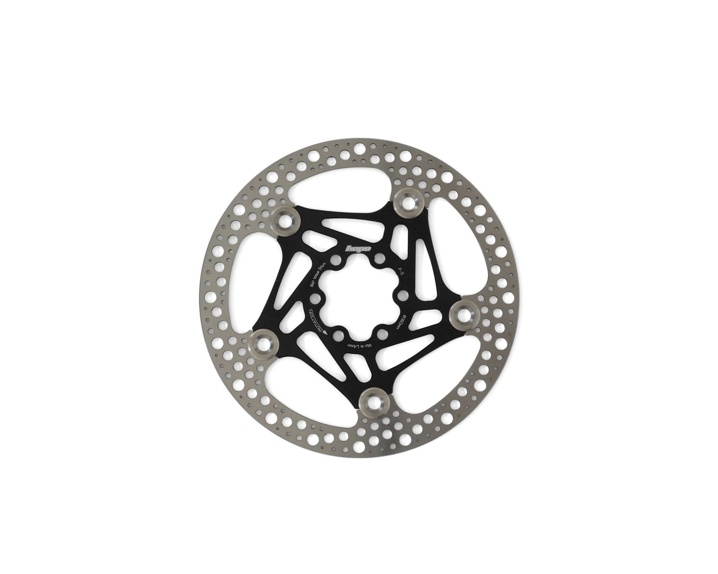 Hope Road Floating Disc - 160mm 6 Bolt - Black
