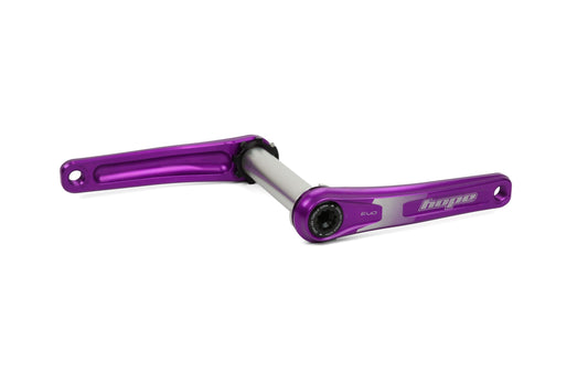 Hope EVO Crankset No Spider - 83mm DH - Purple