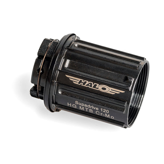 Halo MT Supadrive Cassette Body - Cr-mo Steel Black - Shimano HG