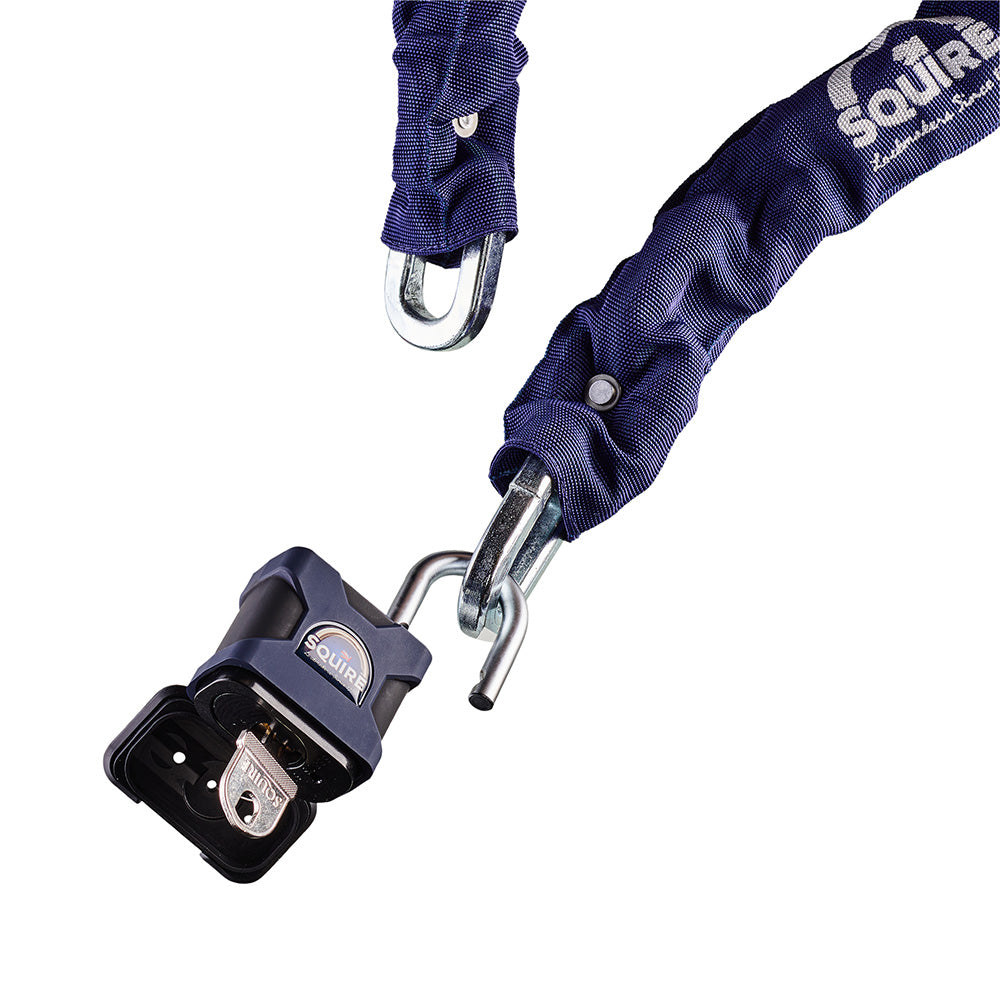 Squire Juggernaut 65 Lock and Chain Bike Lock - Security Rating 10 / Sold Secure Diamond