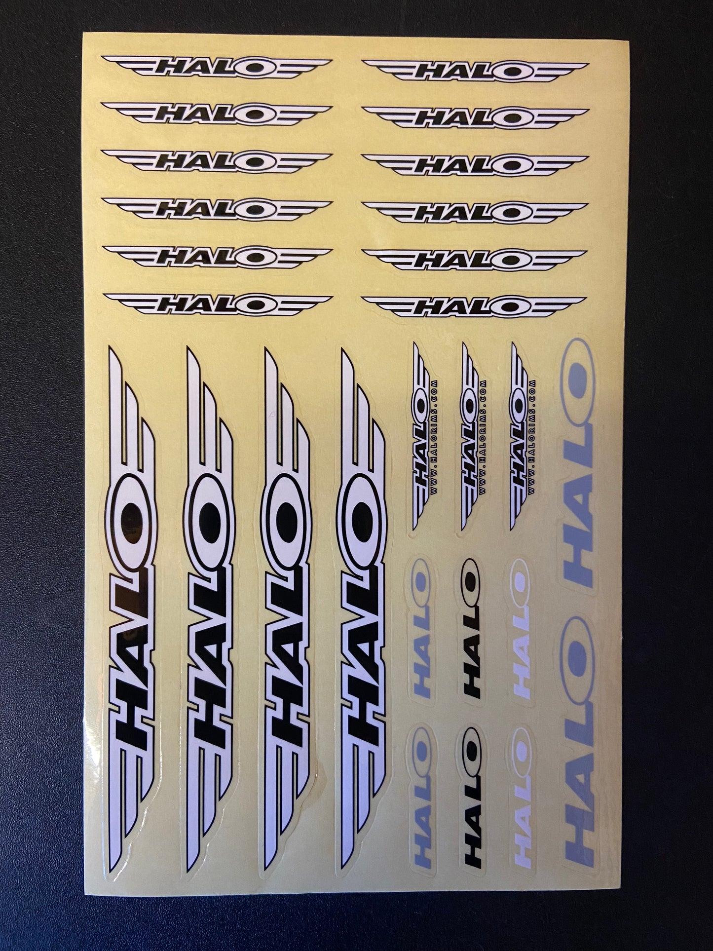 Halo Sticker Sheet