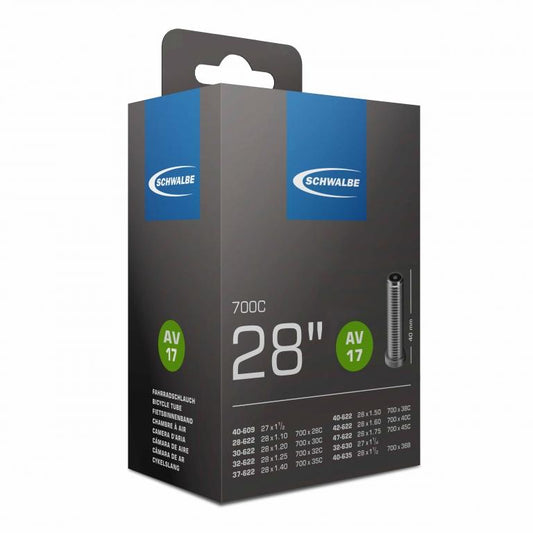 Schwalbe AV17 28" 700c Innertube (Schrader / Auto Valve) 700 x 28 - 45C AV