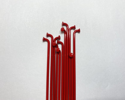 Dartmoor Spokes - RED Painted / Single