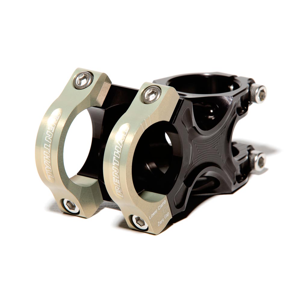Renthal Apex Stem - 31.8mm - Black/Gold