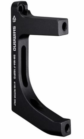 Shimano Adapter for post type calliper, for 160 mm Flat type fork mount