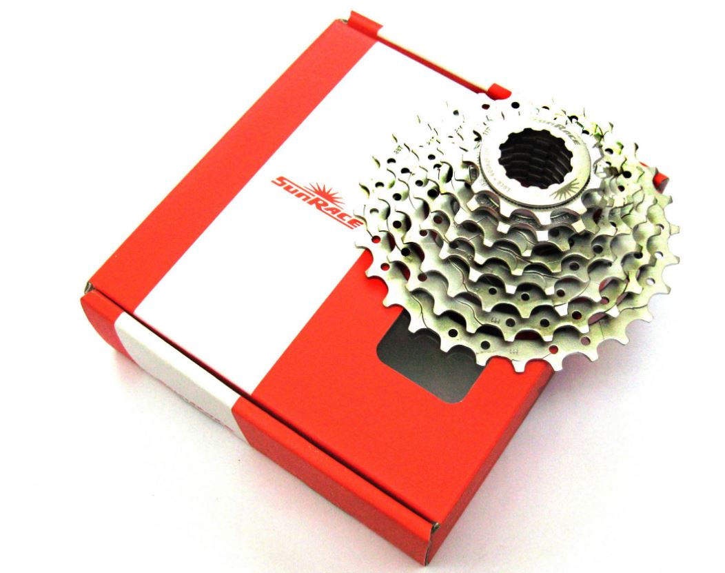 SUNRACE CSR868AS 8 SPEED CASSETTE – 11/28T NICKEL