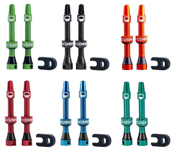 CushCore Tubeless Air Valves