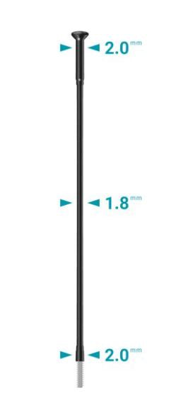 Sapim Race Straight Pull Black Spokes